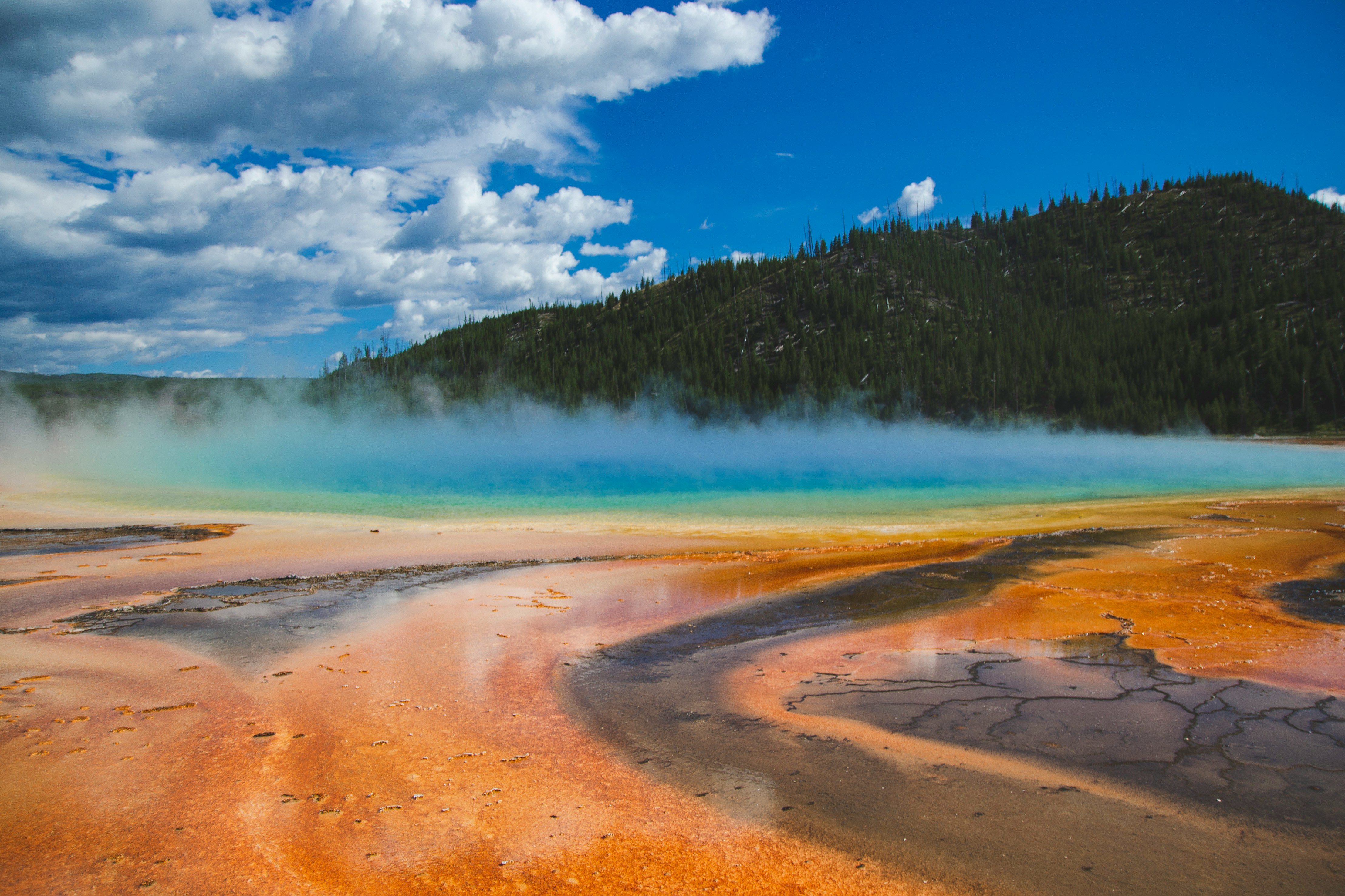 Backpacking in Yellowstone's Shoshone Geyser Basin