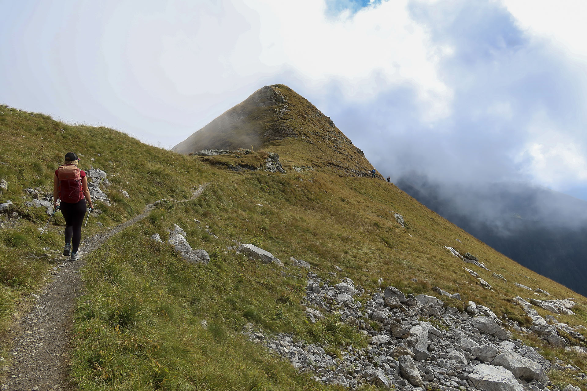 Highest peak of Carnic Alps - MT. Coglians or Hohe Warte