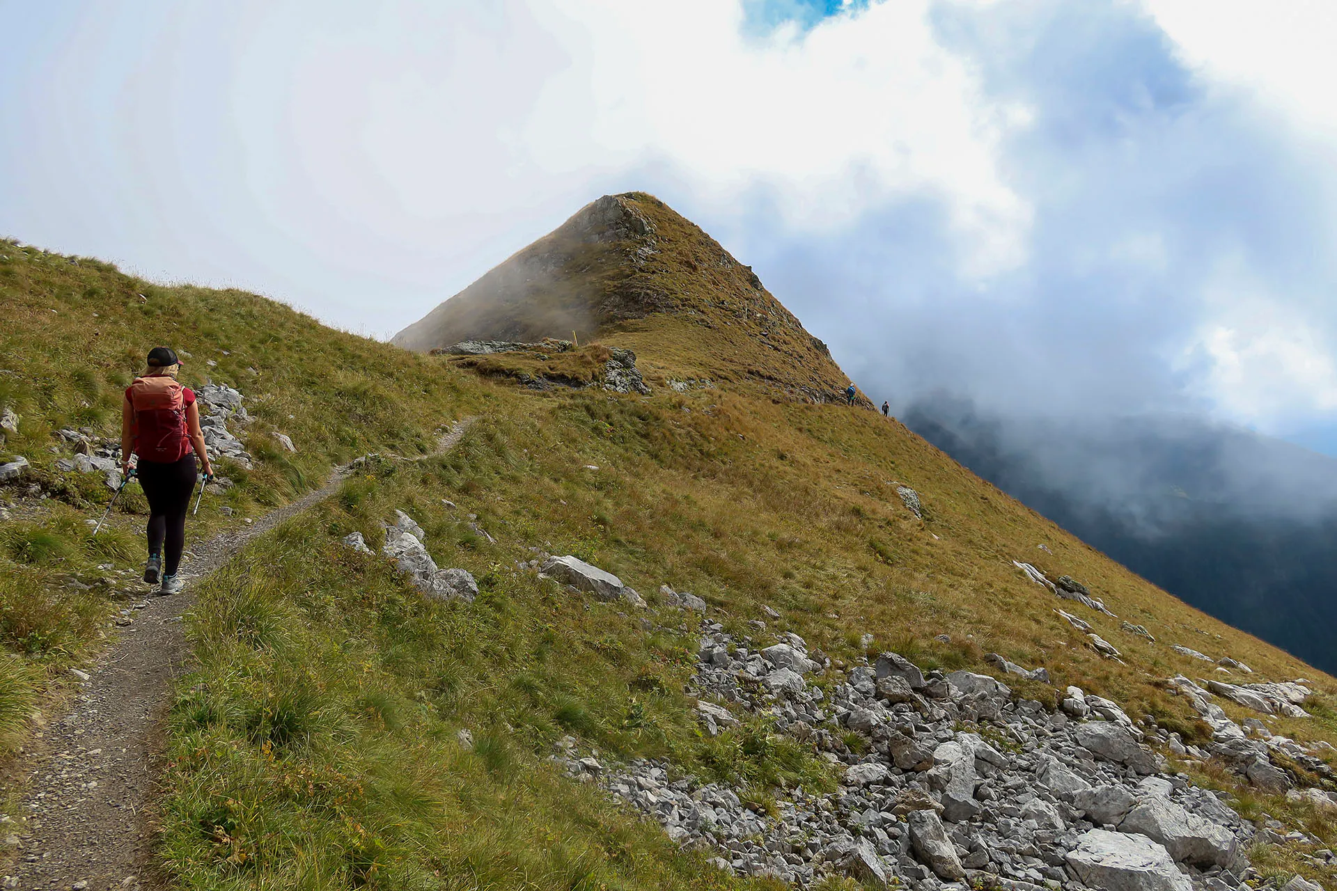 Highest peak of Carnic Alps - MT. Coglians or Hohe Warte