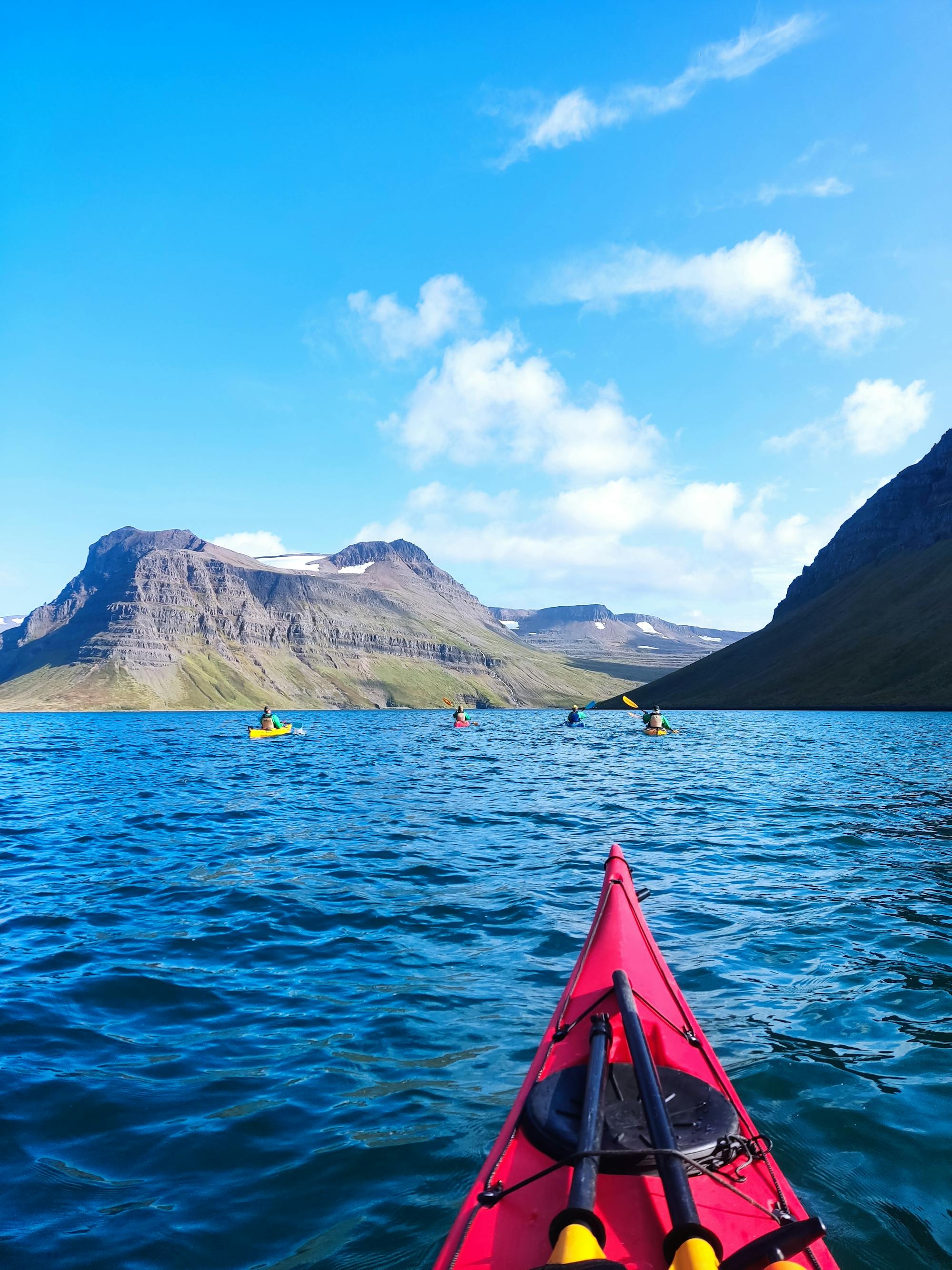 Kayak the Glacial Fjords of Iceland