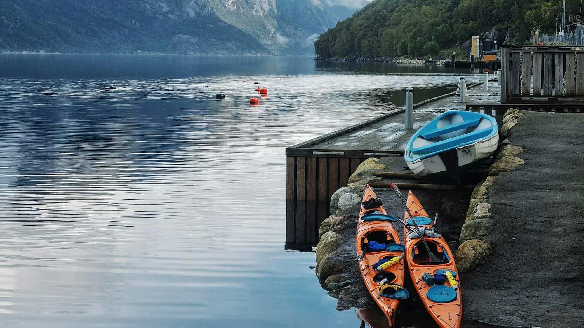 Hike & Kayak the Norwegian Fjords (Cabin Edition)