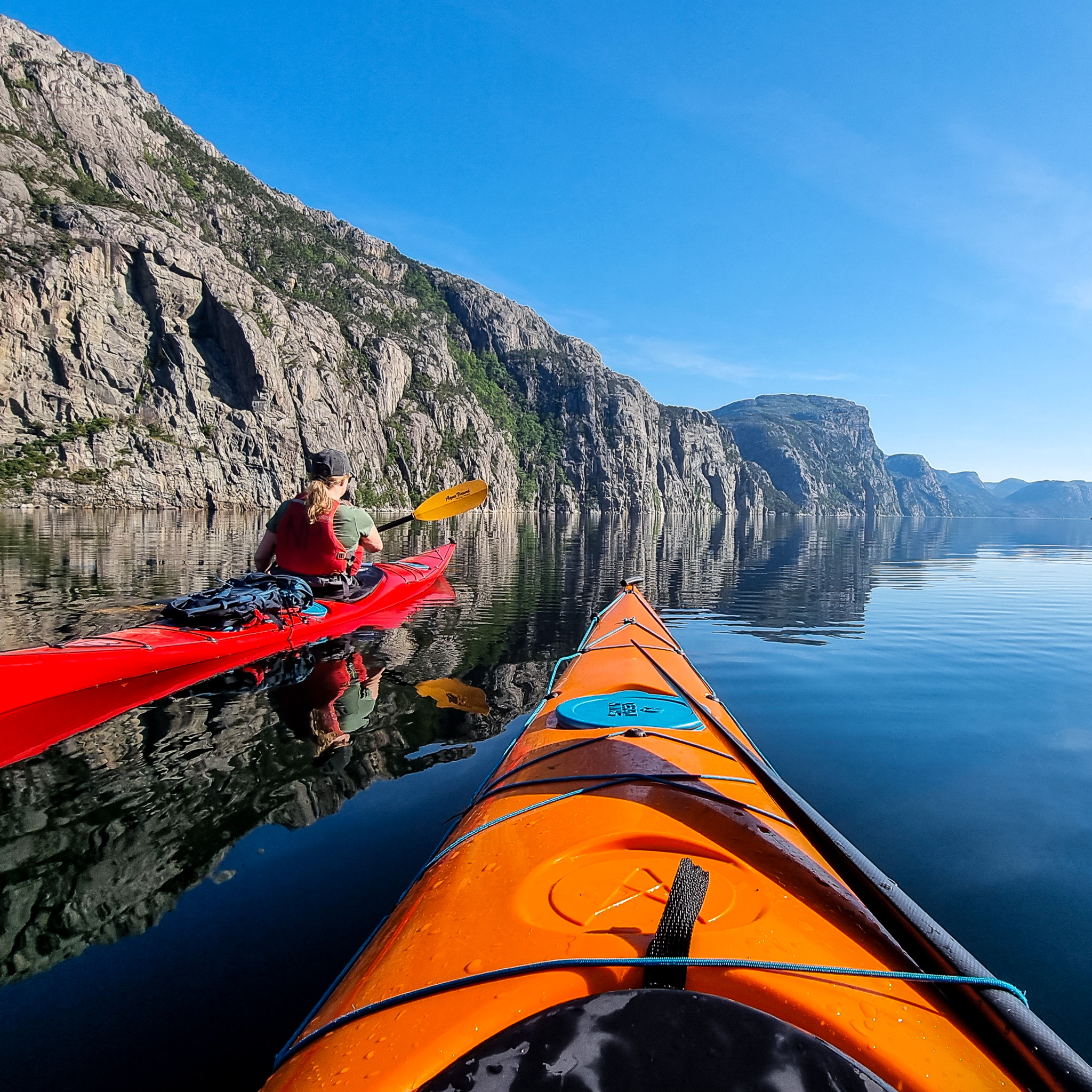 Hike & Kayak the Norwegian Fjords (Cabin Edition)
