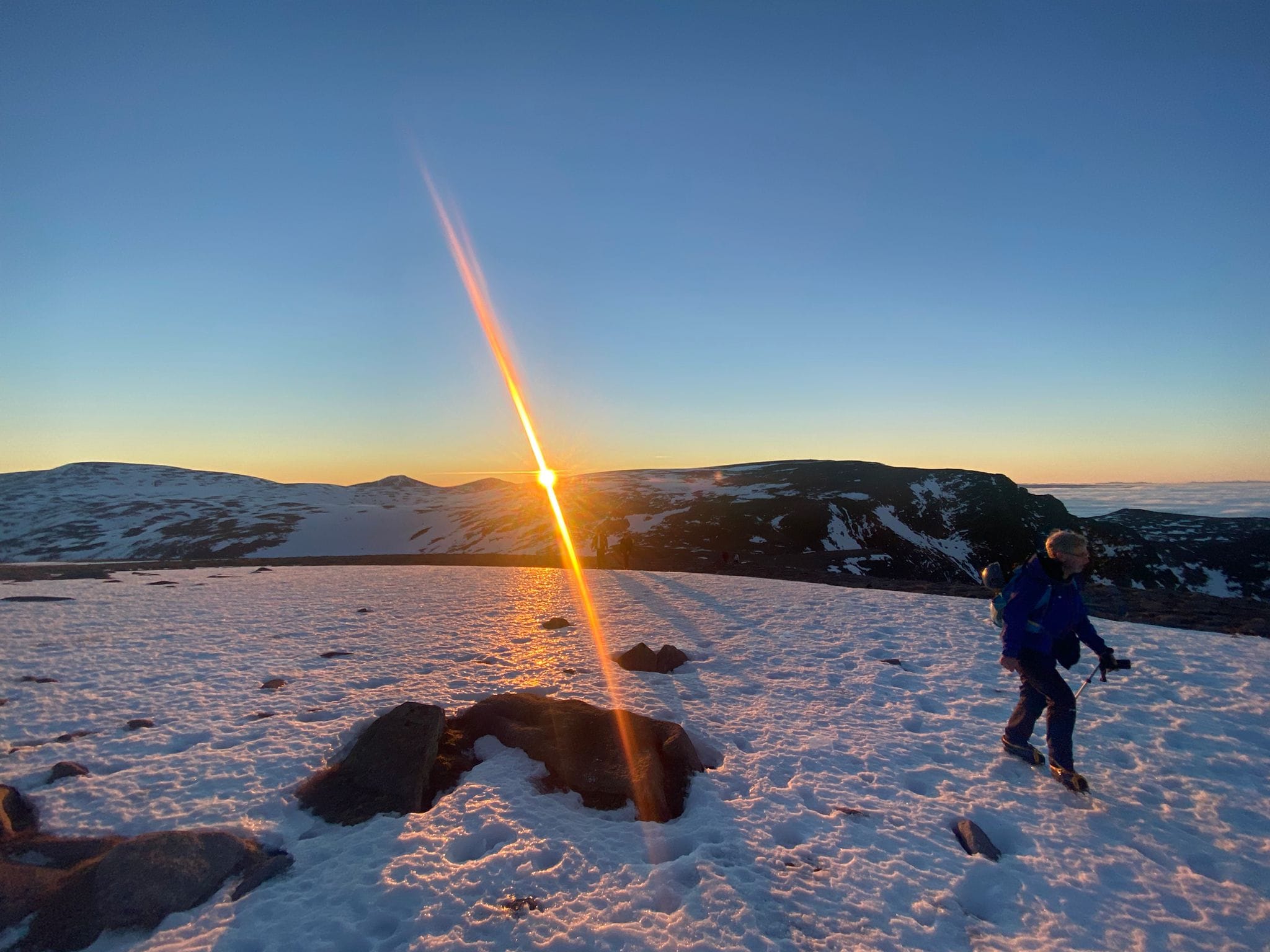 Winter Hiking Across the Cairngorms
