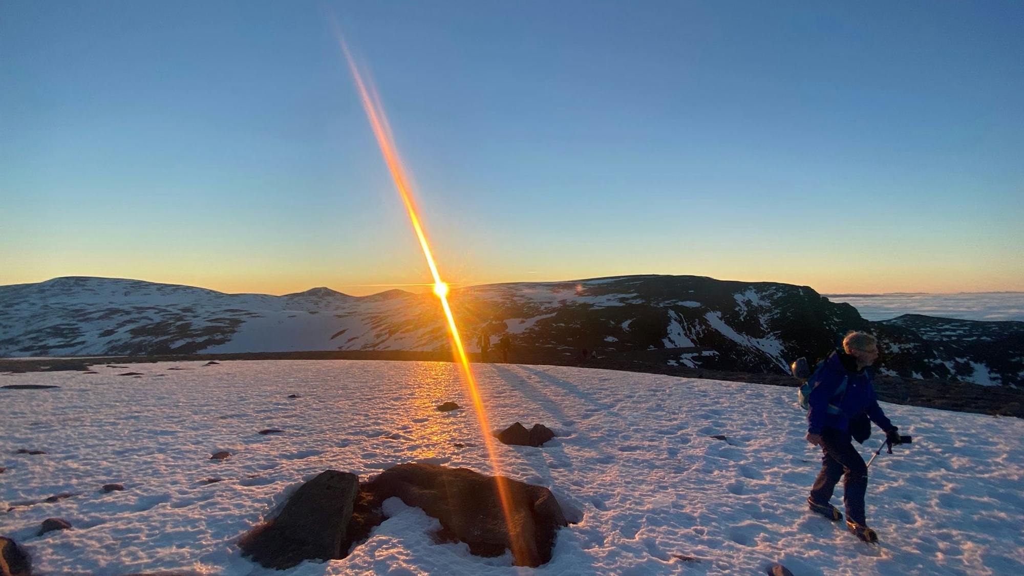 Winter Hiking Across the Cairngorms