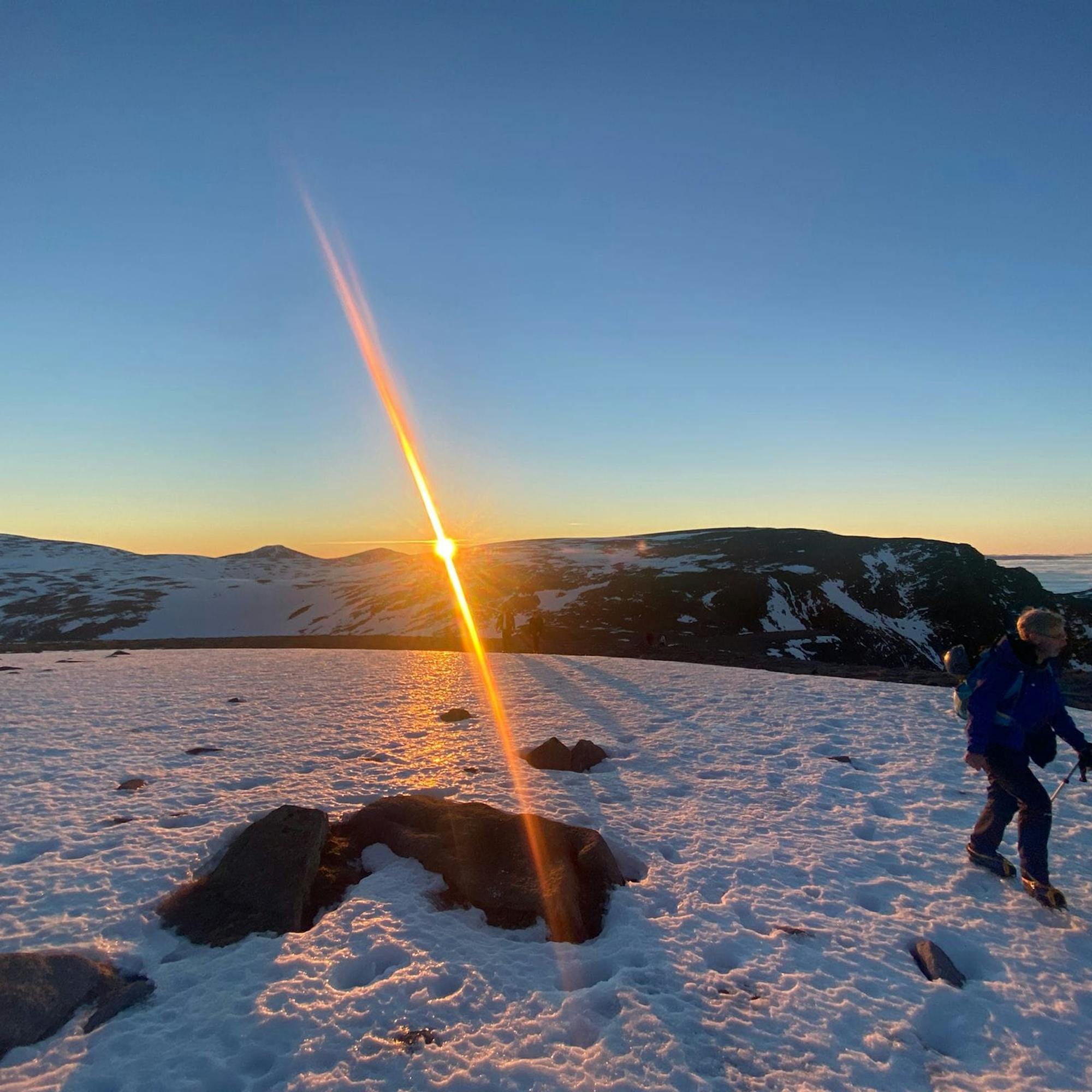Winter Hiking Across the Cairngorms