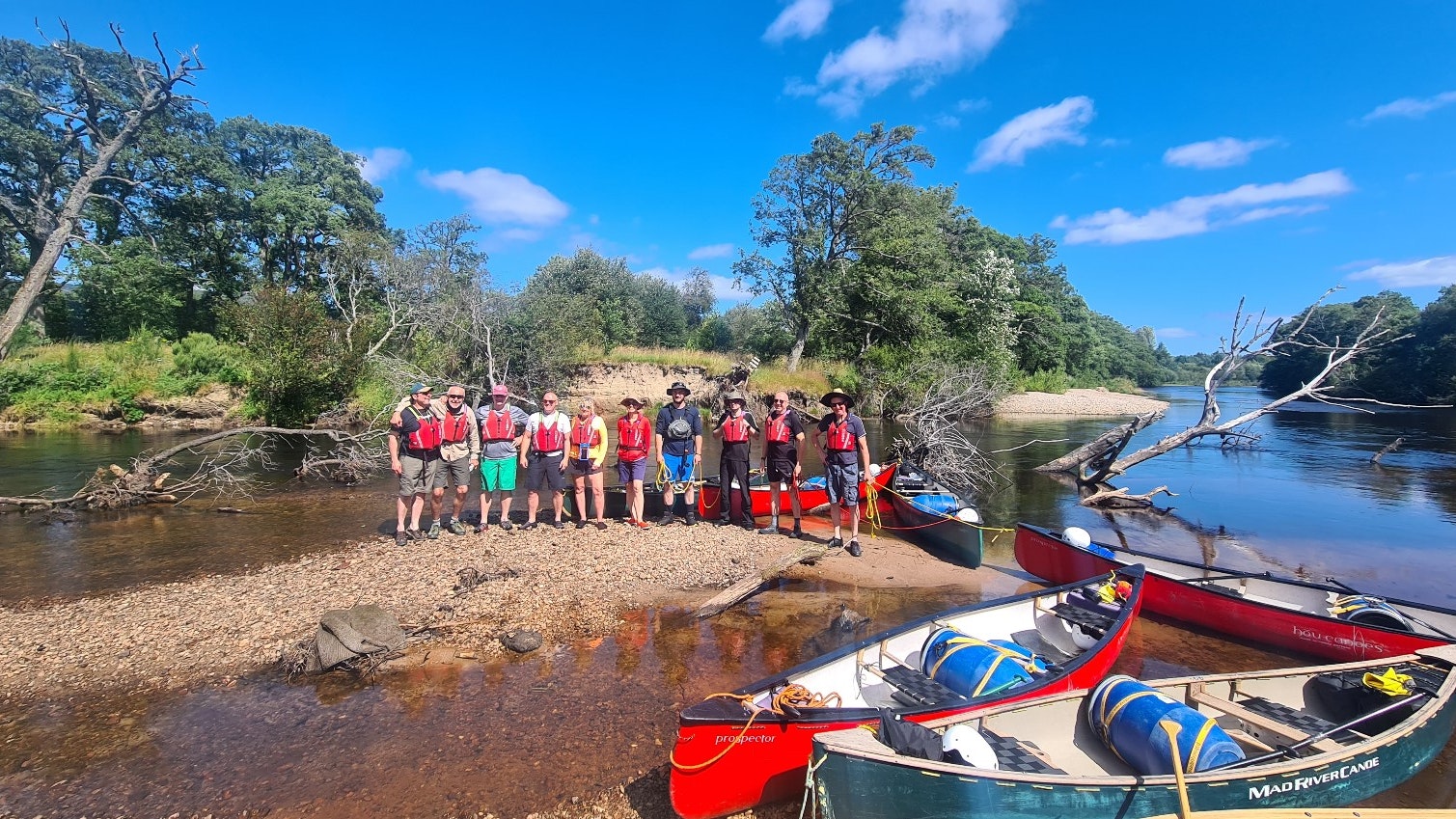 Canoe the Scottish Highlands (River Spey)