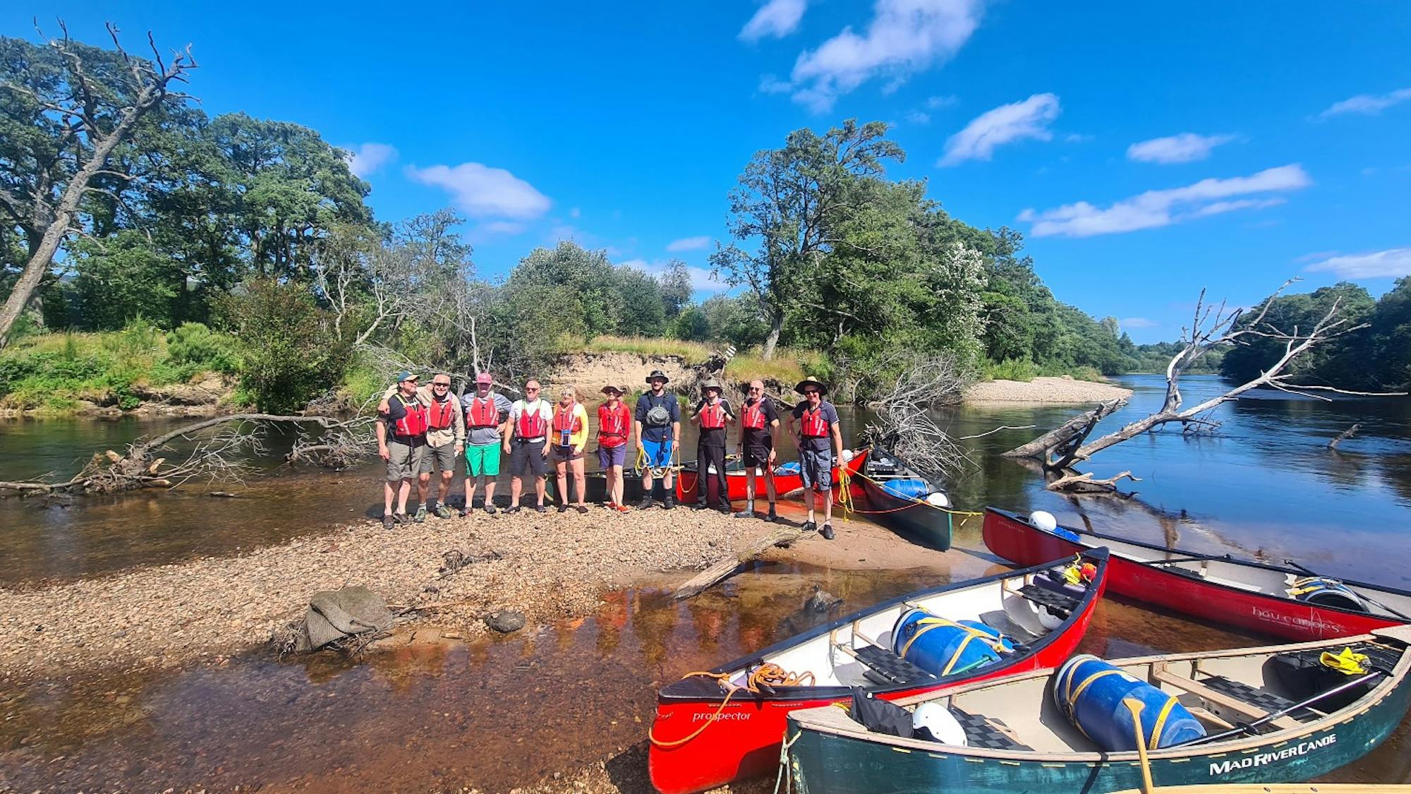 Canoe the Scottish Highlands (River Spey)