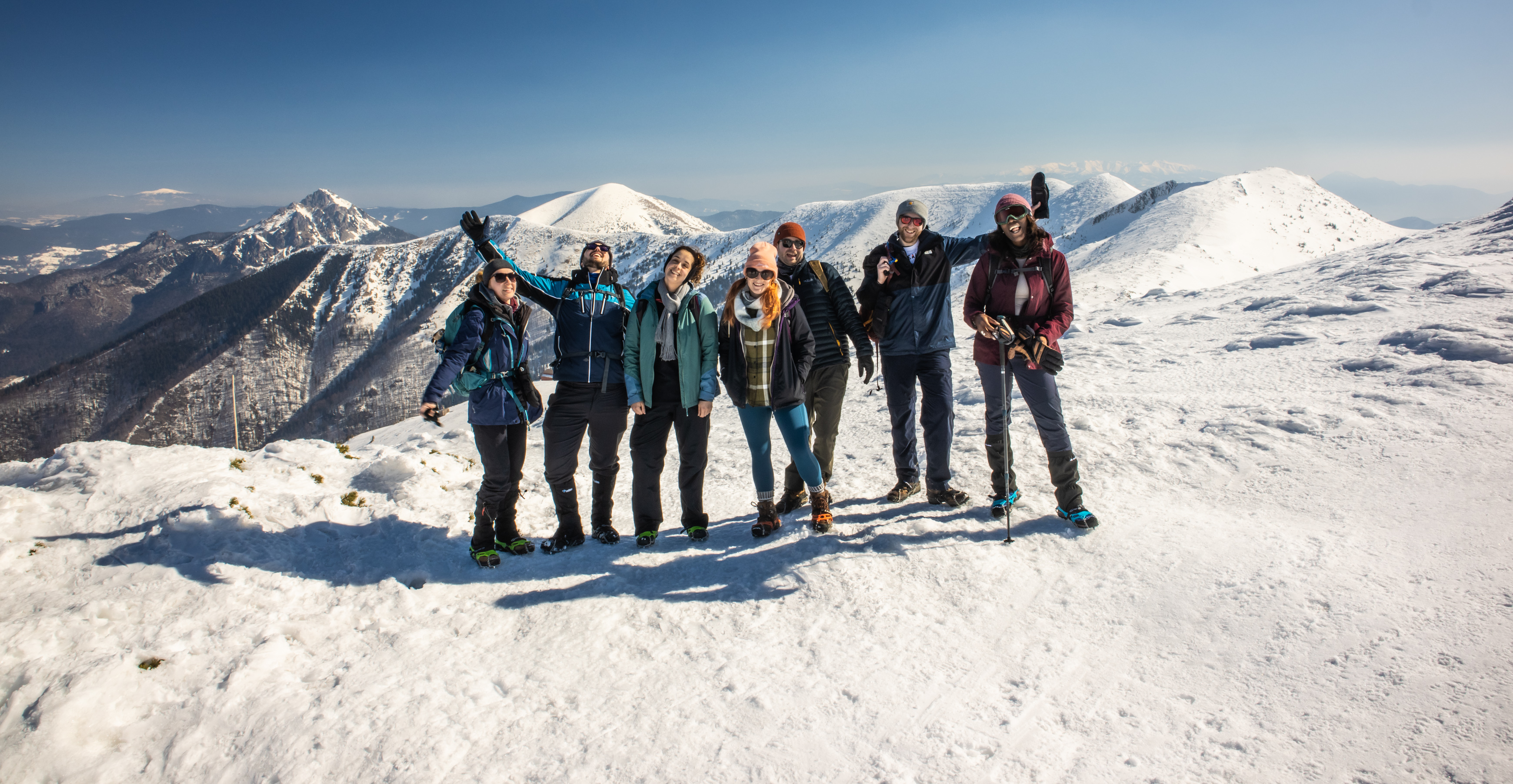 Winter Hiking in the Fatra Mountains