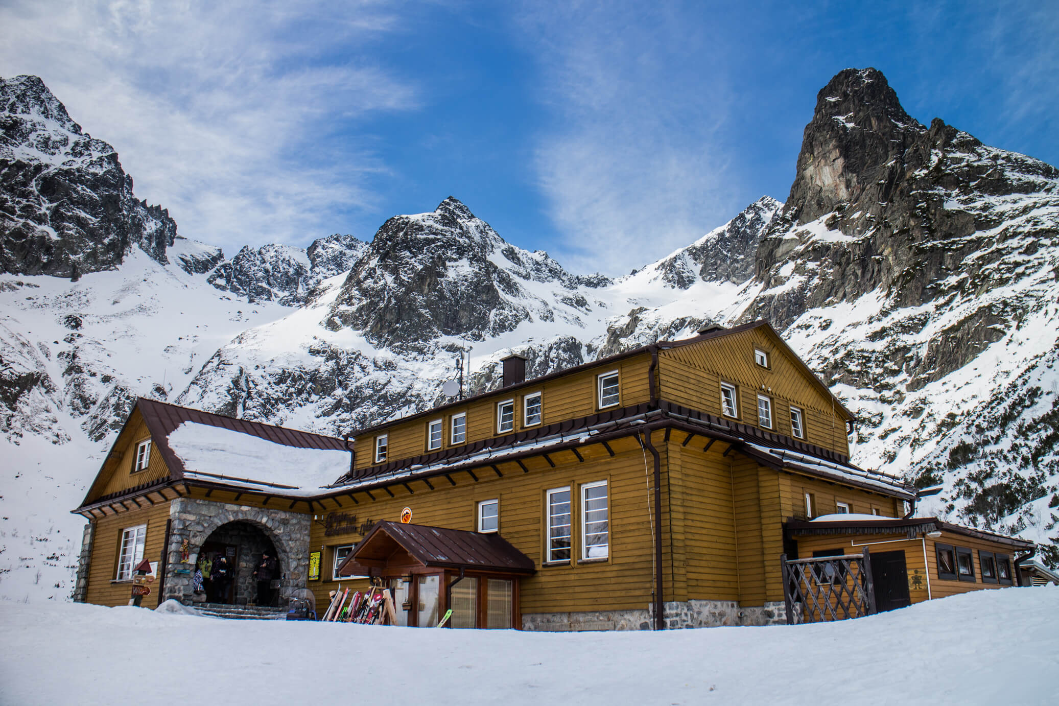 Winter Hiking in the High Tatras Mountains