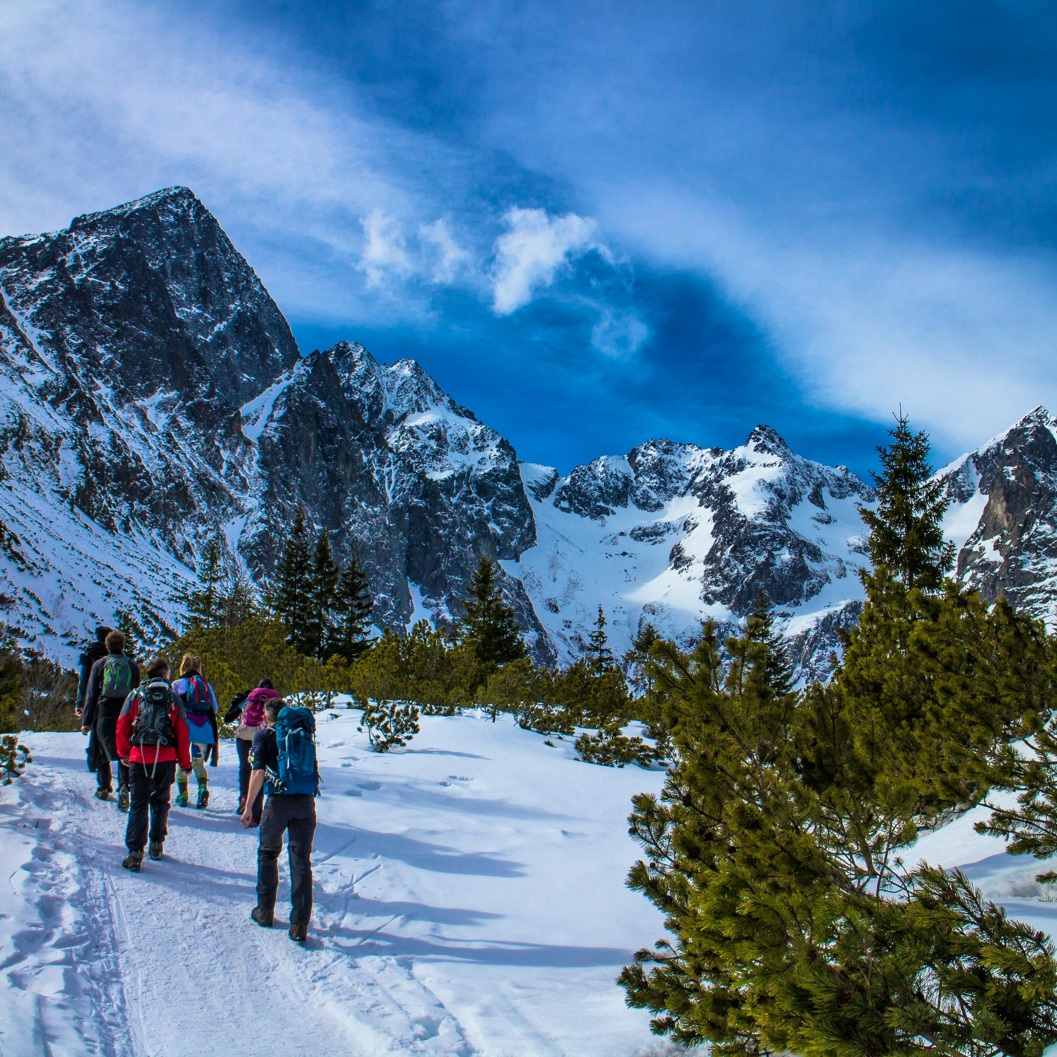 Winter Hiking in the High Tatras Mountains