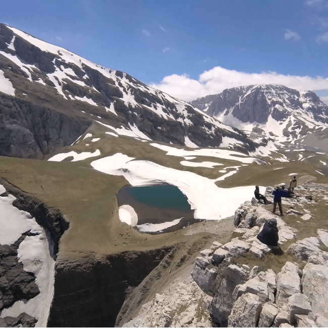 Mount Pindos High Peaks & The Dragon Lake (3 days hiking trip)