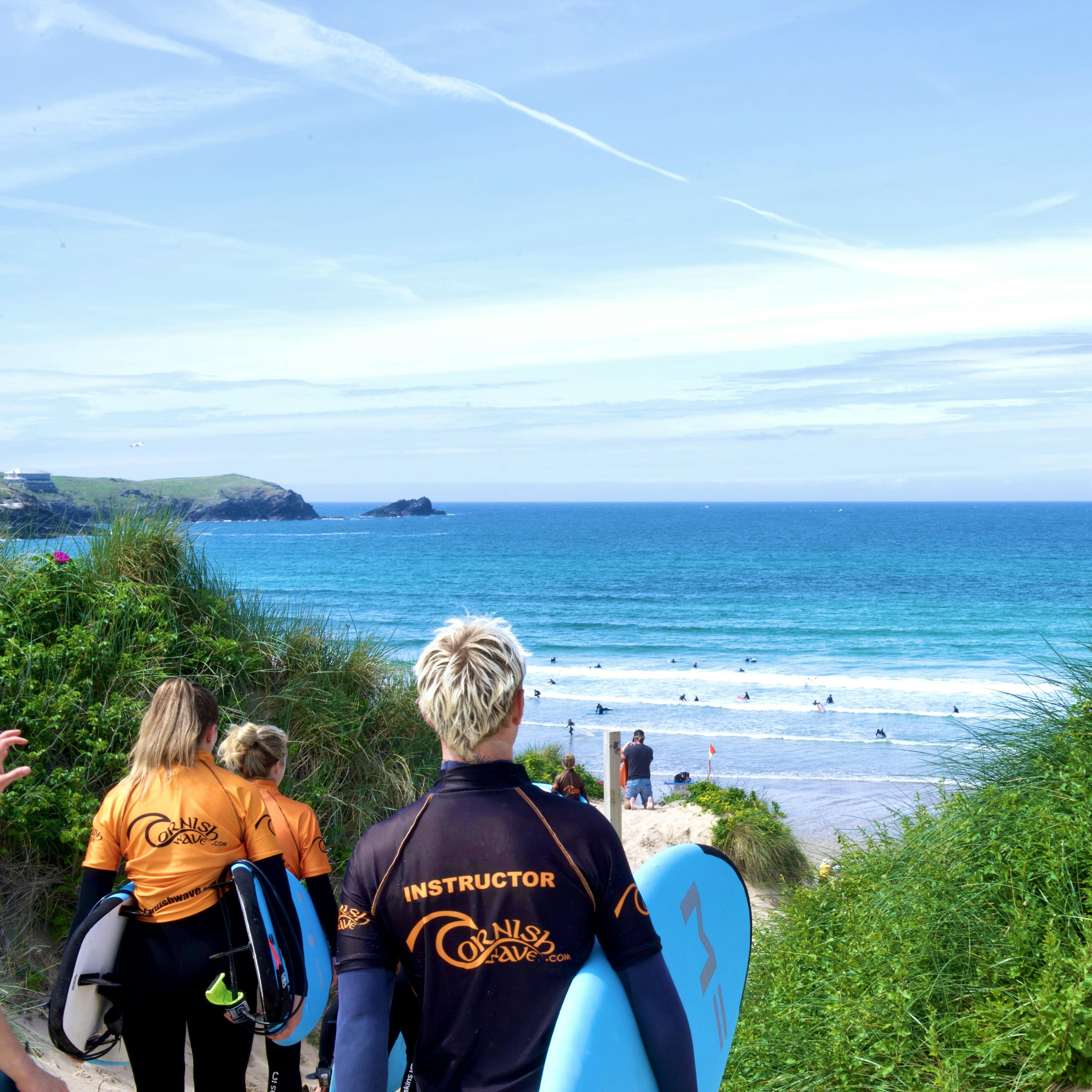 Surf, Coasteer & Luxury Wild Camp in Cornwall