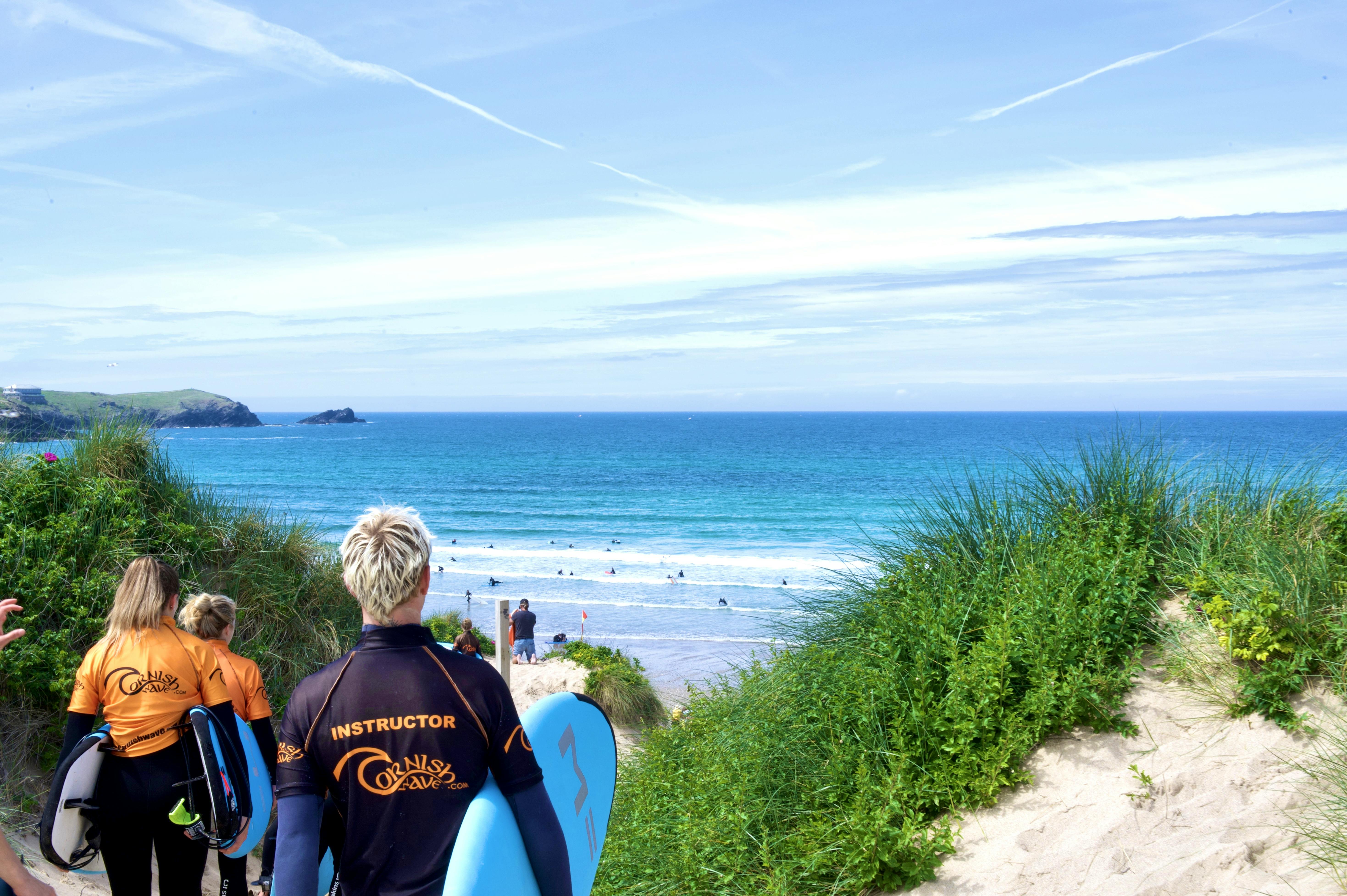 Surf, Coasteer & Luxury Wild Camp in Cornwall