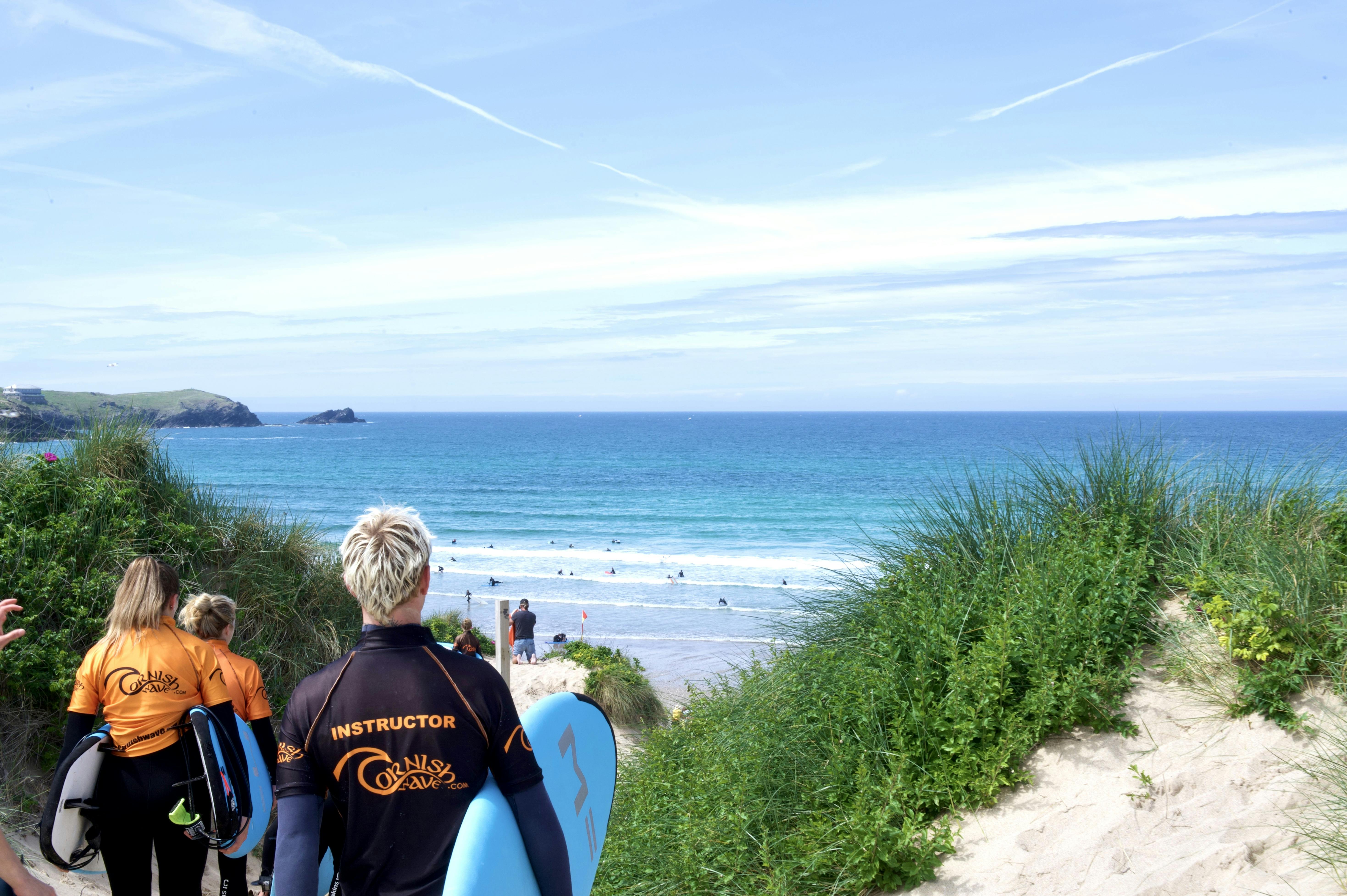 Surf, Coasteer & Luxury Wild Camp in Cornwall