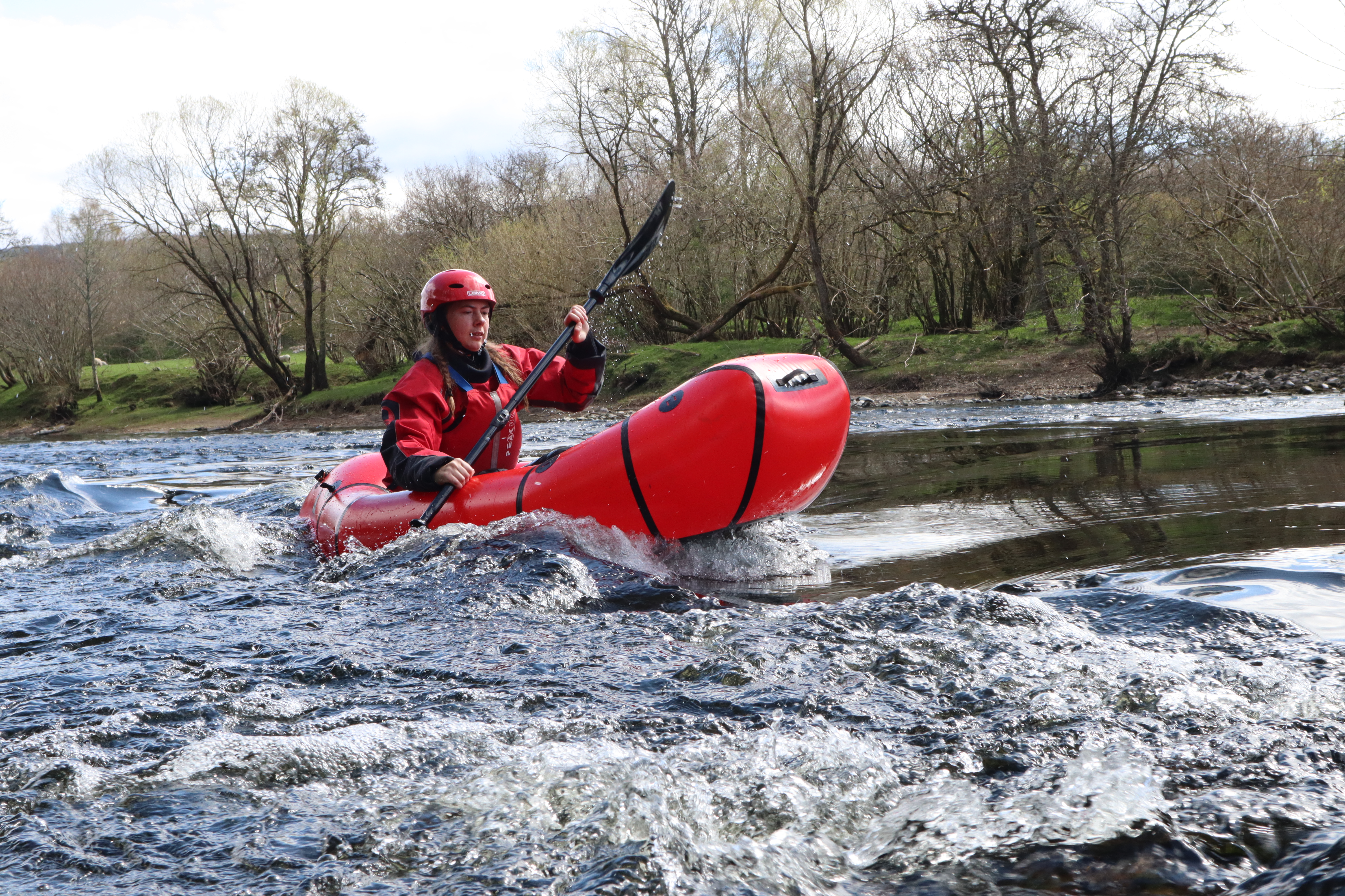 Packraft through the Scottish Highlands