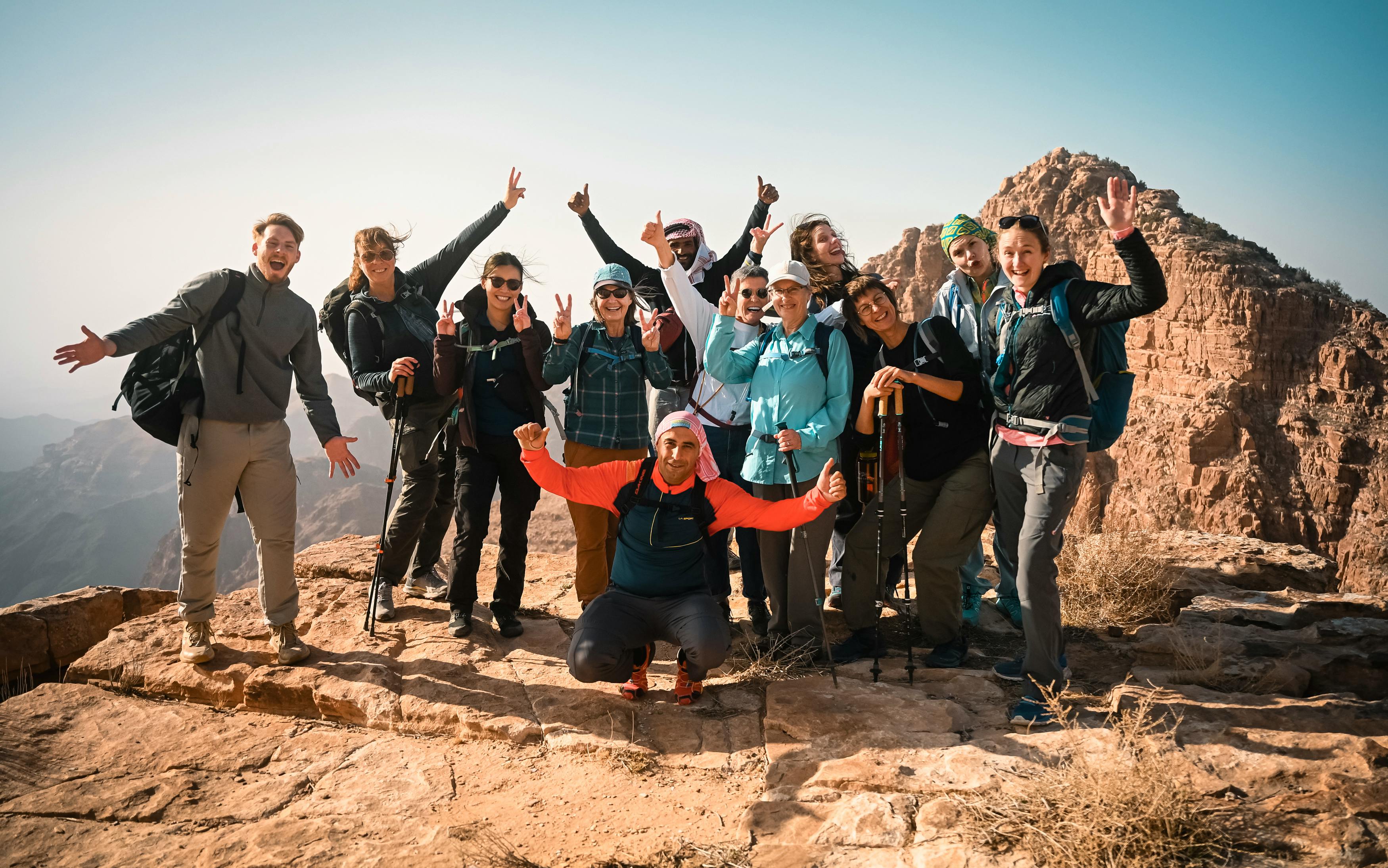 Dana to Petra Trek