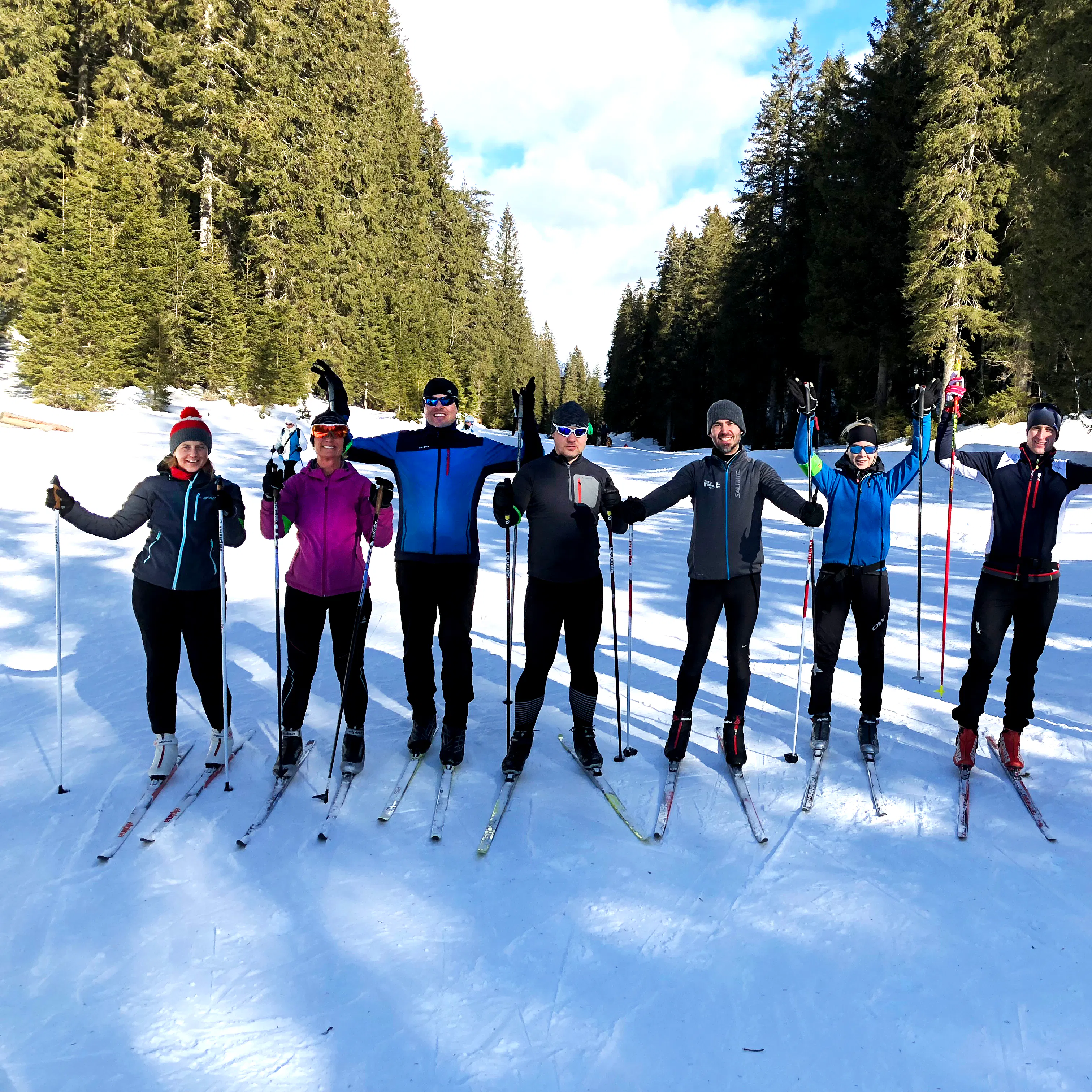 Beginners Cross-Country Skiing
