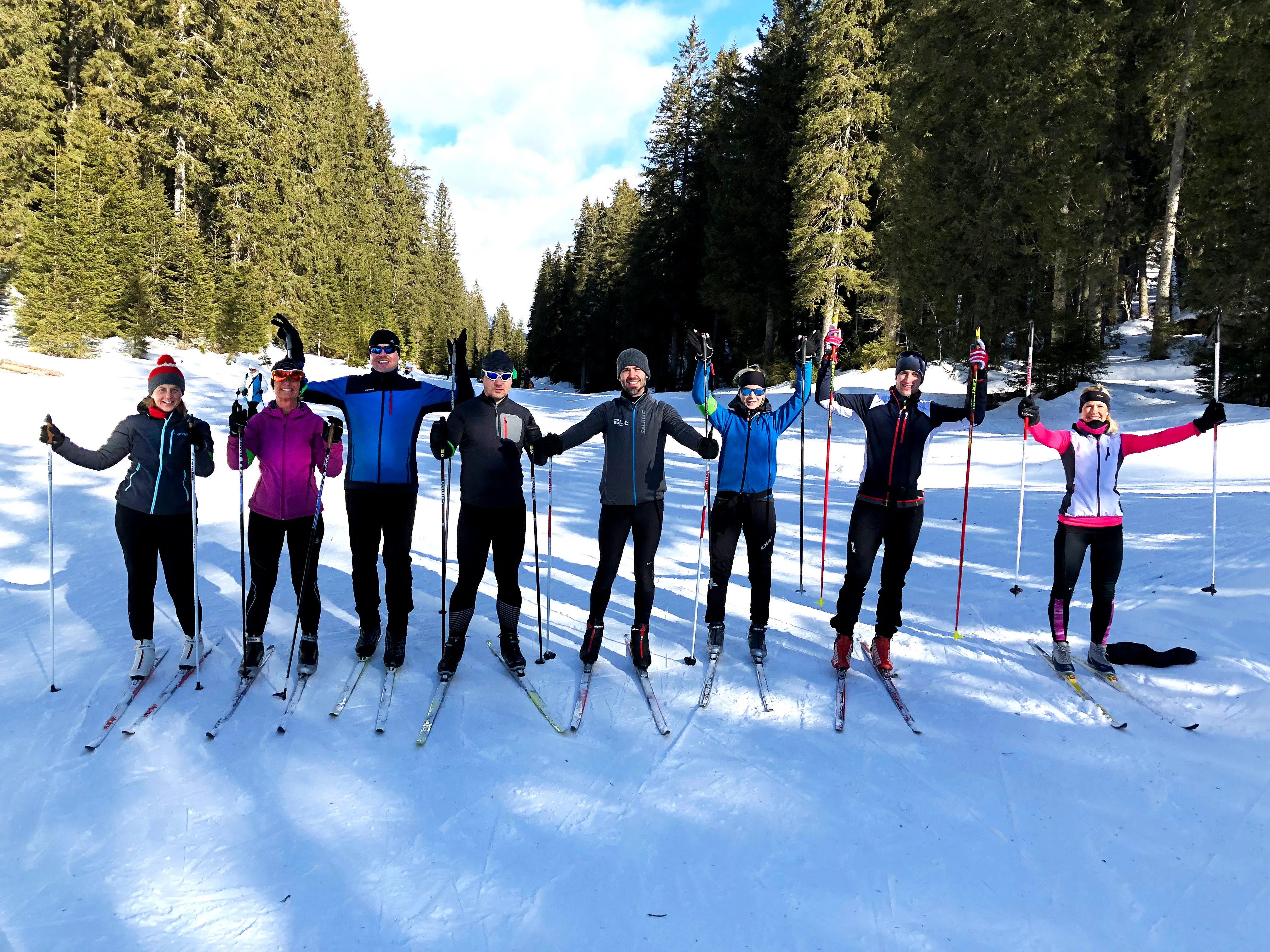 Beginners Cross-Country Skiing