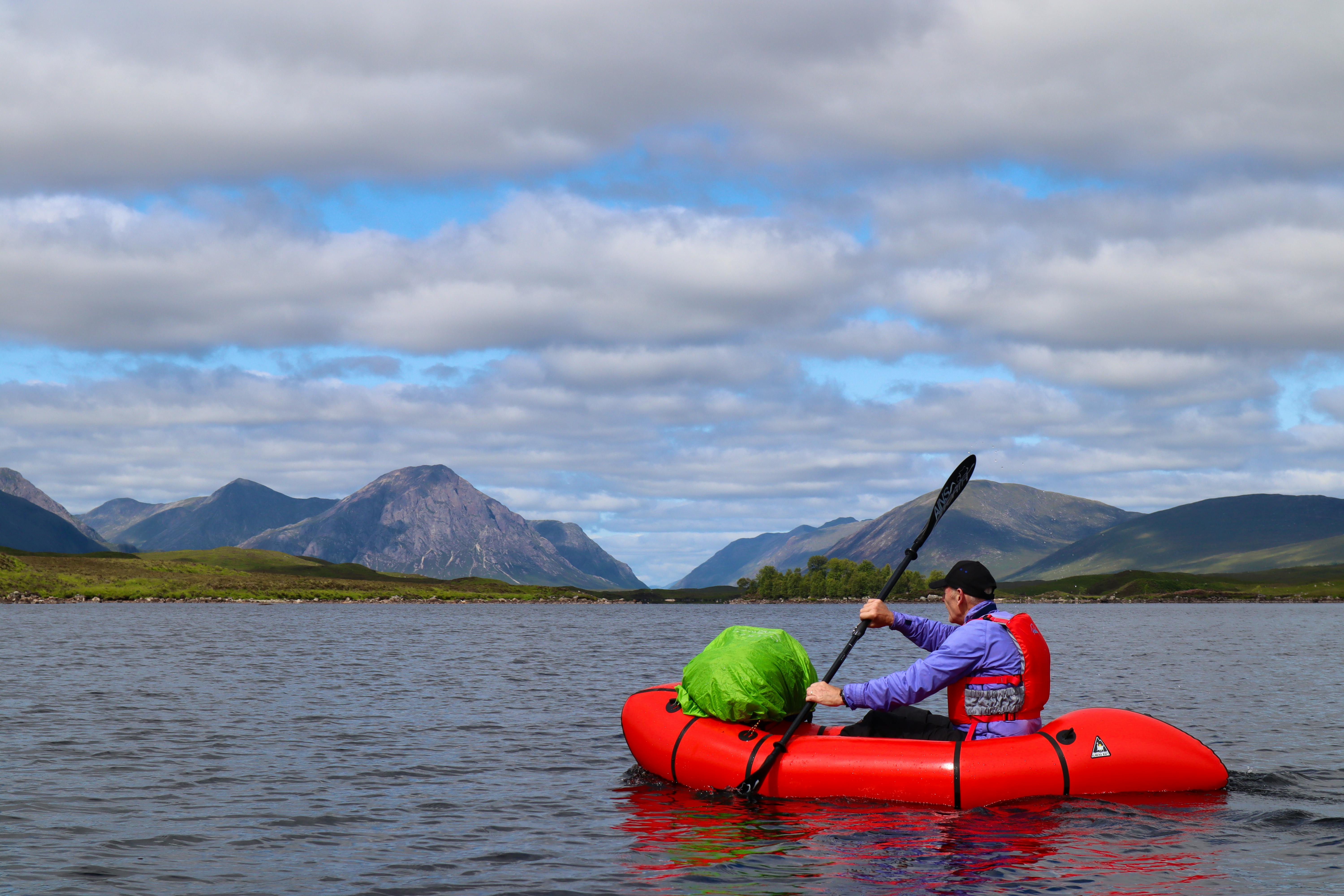 Packraft through the Scottish Highlands