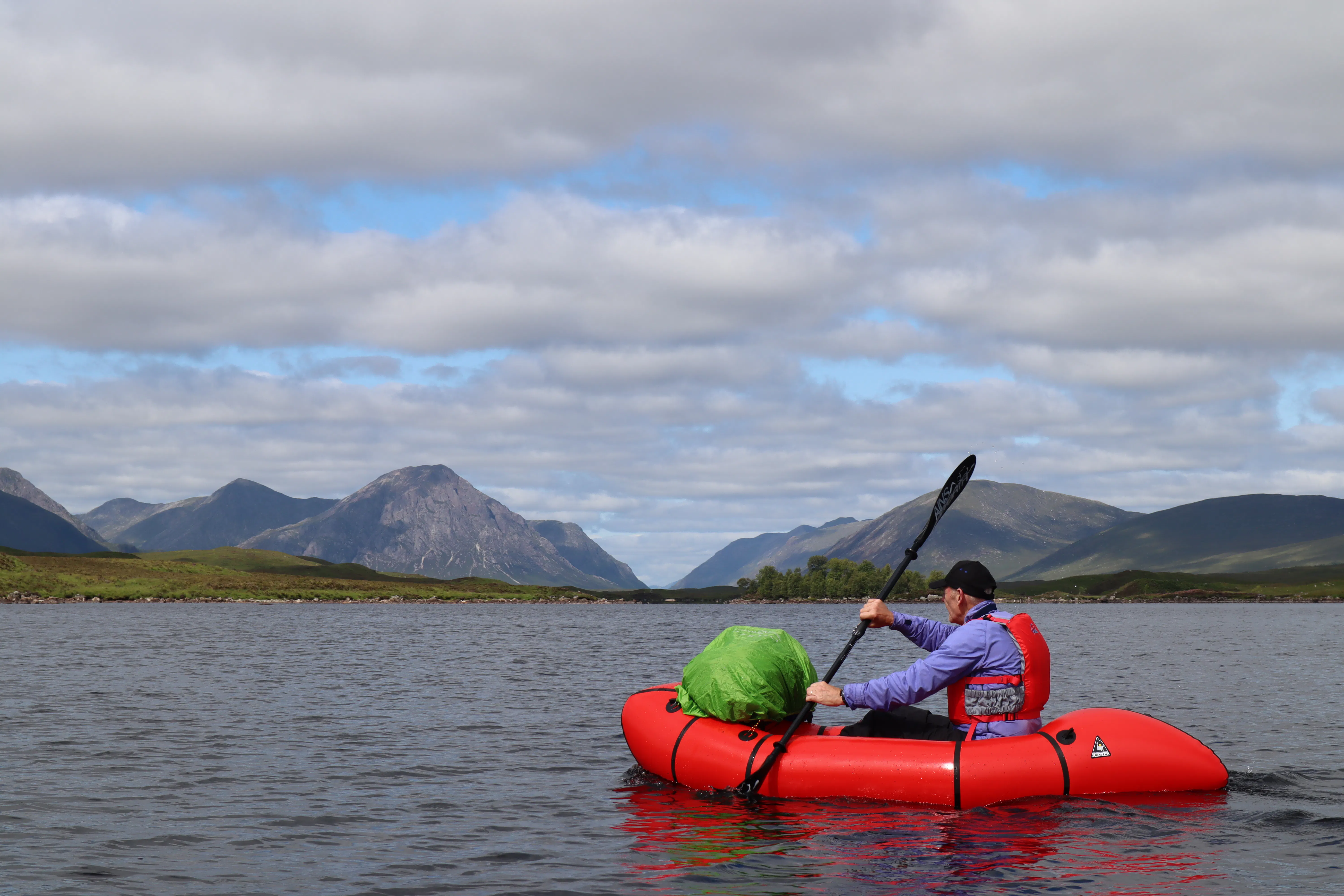 Packraft through the Scottish Highlands