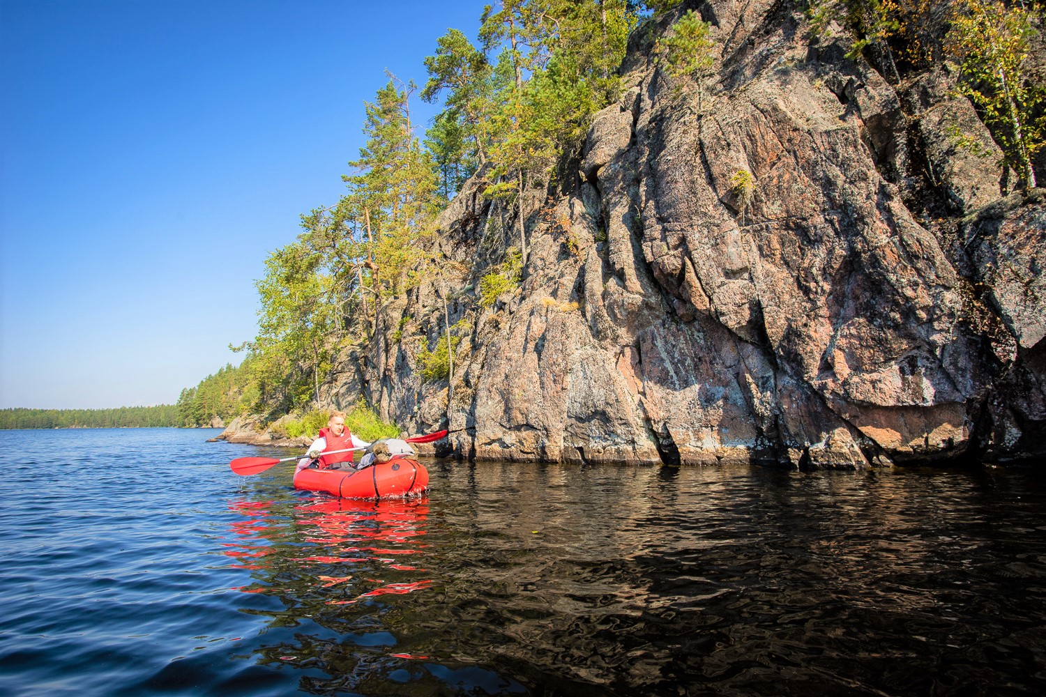 Packraft Finland's Thousand Lakes