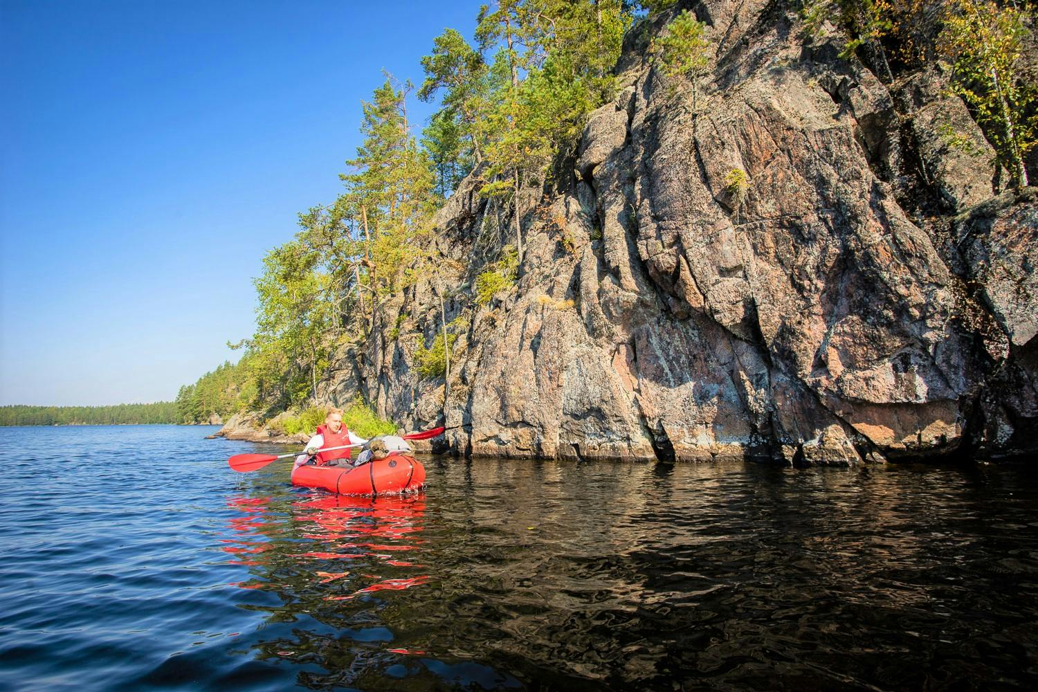 Packraft Finland's Thousand Lakes