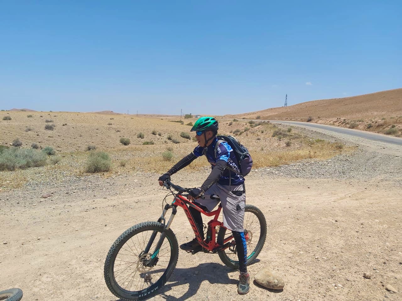 Mountain Biking Across Atlas mountains