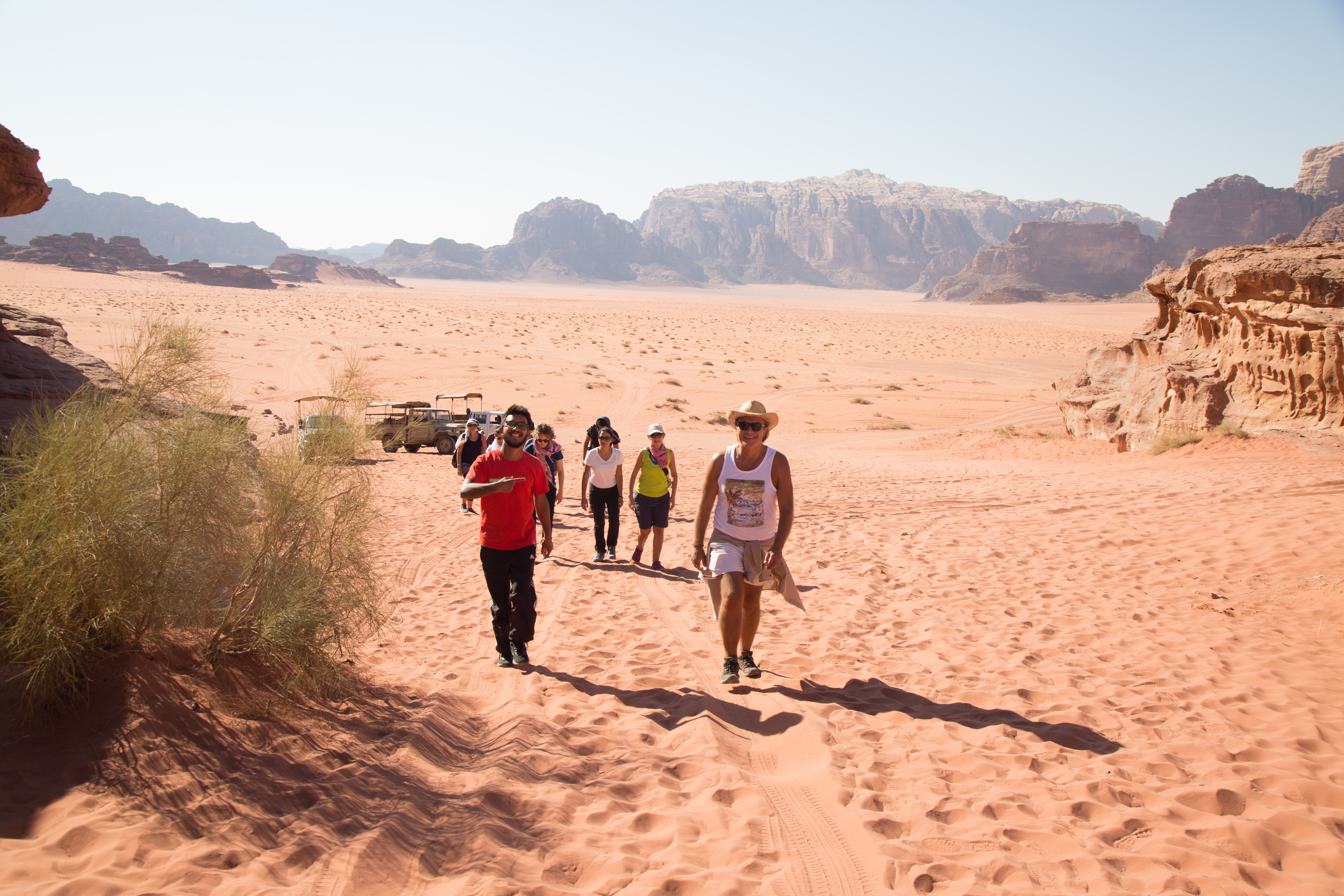 Jordan Highlights: Dana to Petra Trek, Wadi Rum & The Dead Sea