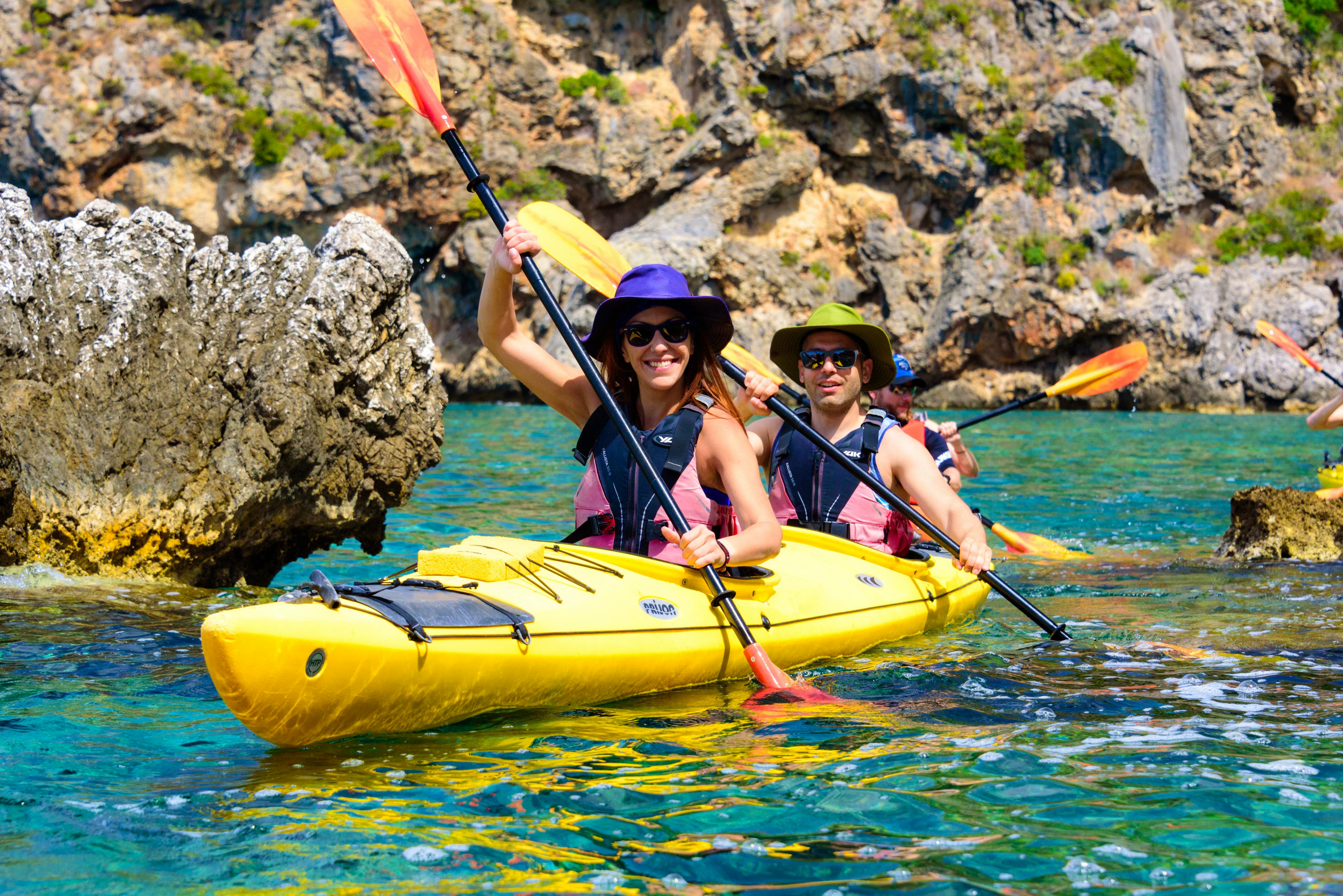 Kayak & Snorkel through the Peloponnese Peninsula