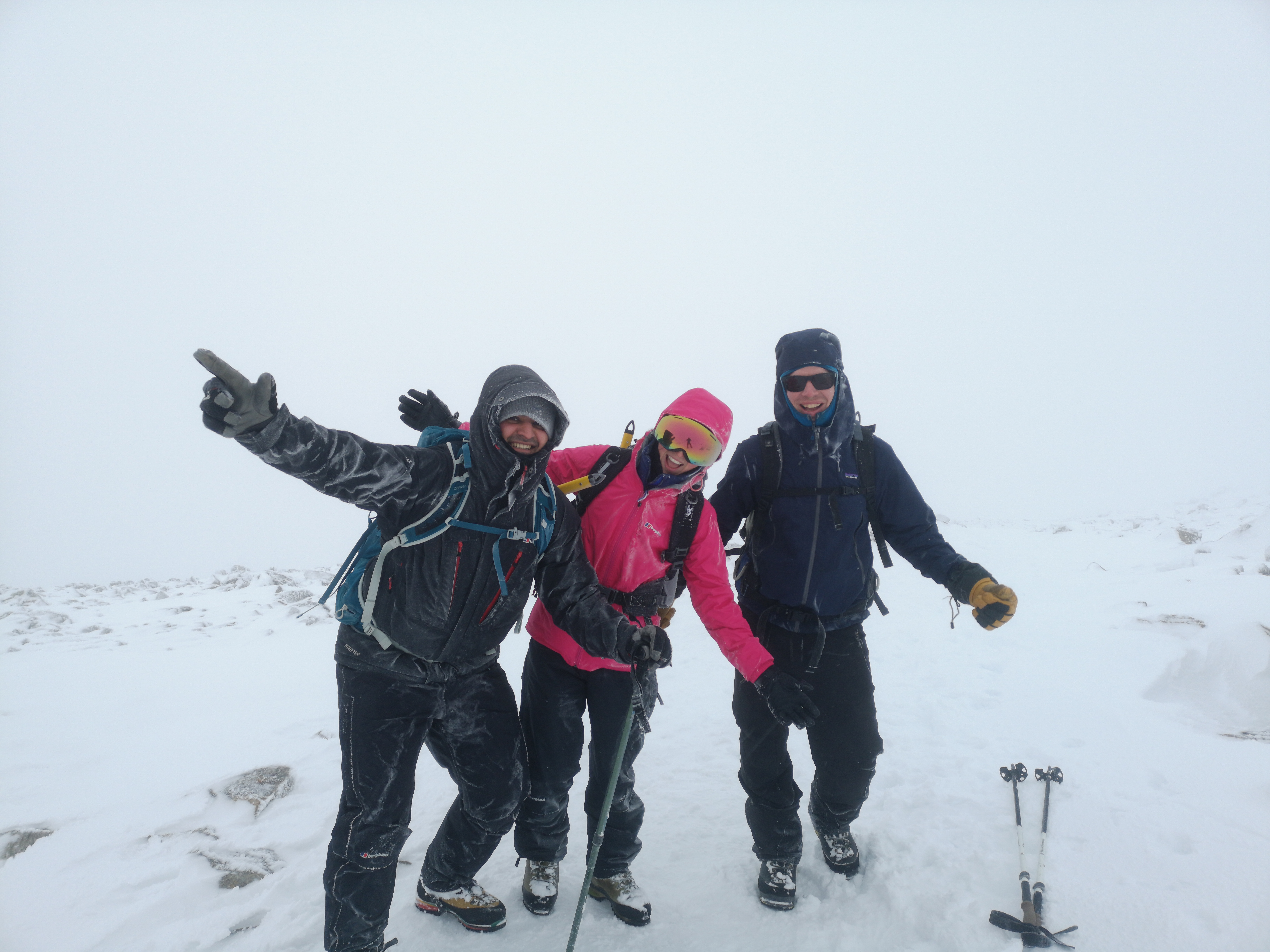 Ben Nevis (1,345m) and Winter Skills